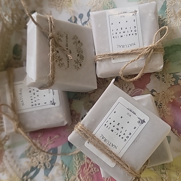 Handmade Other - Organic Goat Milk soap w/Colloidal oatmeal and Ginger berry scented.3OZ